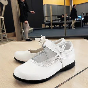 New Style Butterfly-Embellished Low Heels Girls Summer Kids Shoes Soft Sole Girls Bow Shoes