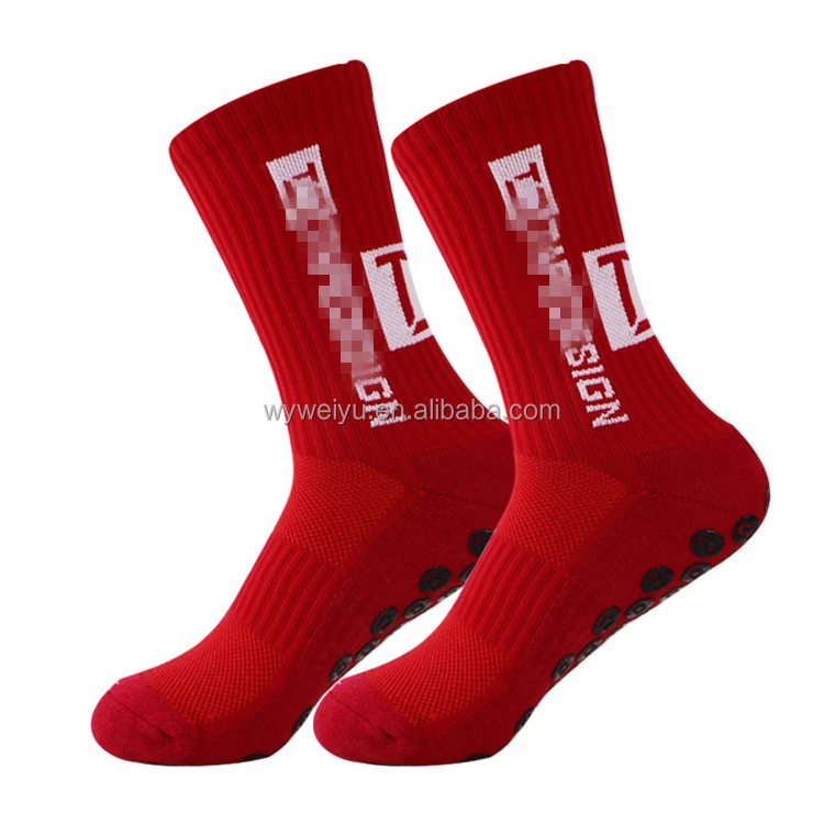 2023 New Grip Socks Football Soccer White Anti Slip Men Sport Socks