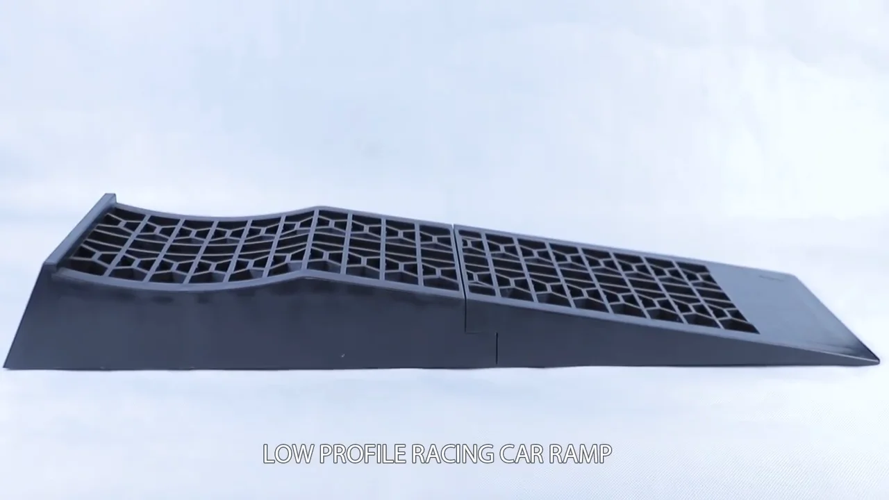 Heavy Duty Low Profile Racing Car Ramps With Removable Incline For Easy Jacking. Buy Racing