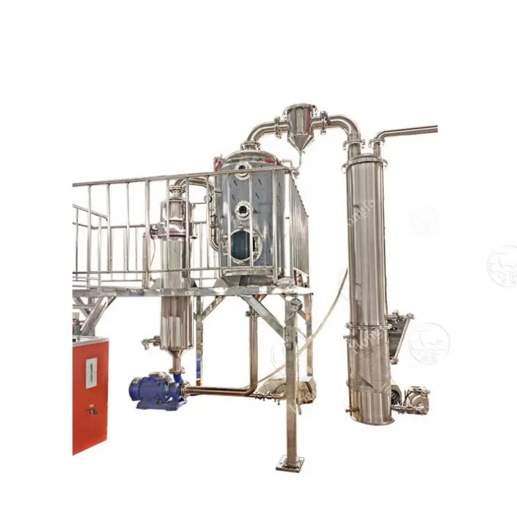 Multifunctional Syrup Juice Tomato Paste Concentrate Production Line Salt Water Vacuum Evaporator Machine