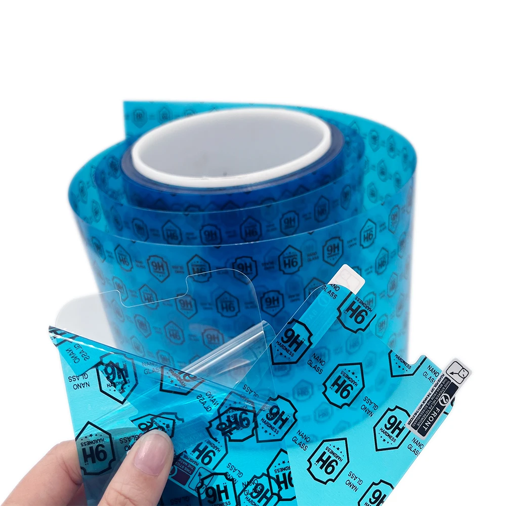 Somostel Wholesale Factory 0.33mm 9H Hardness Tempered Glass High Clear Anti-fingerprint Screen Protector Film for Samsung