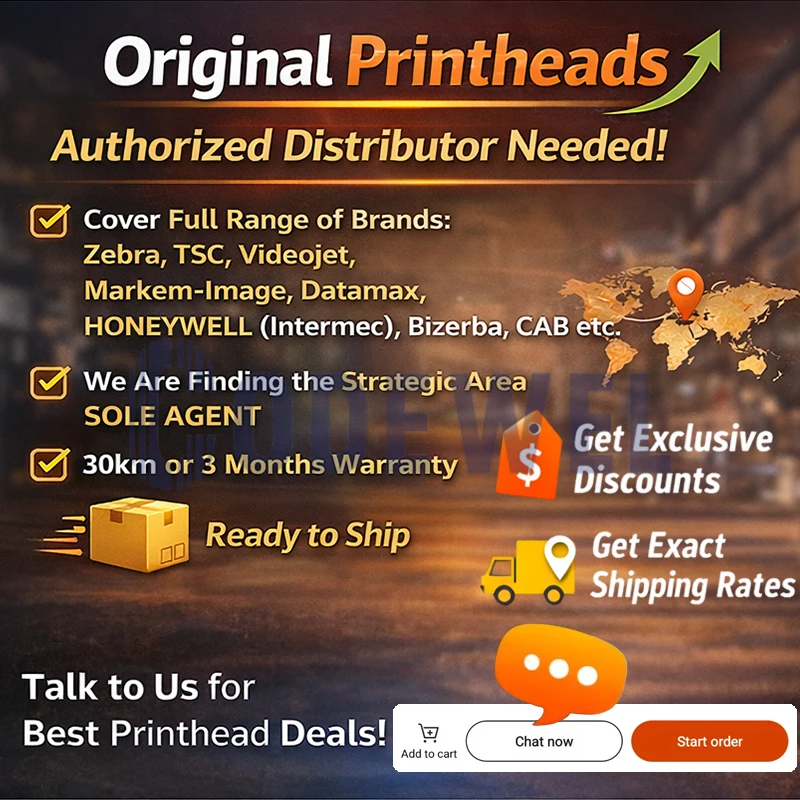 Original Thermal Printhead EZ2200 Plus for GODEX Printers
