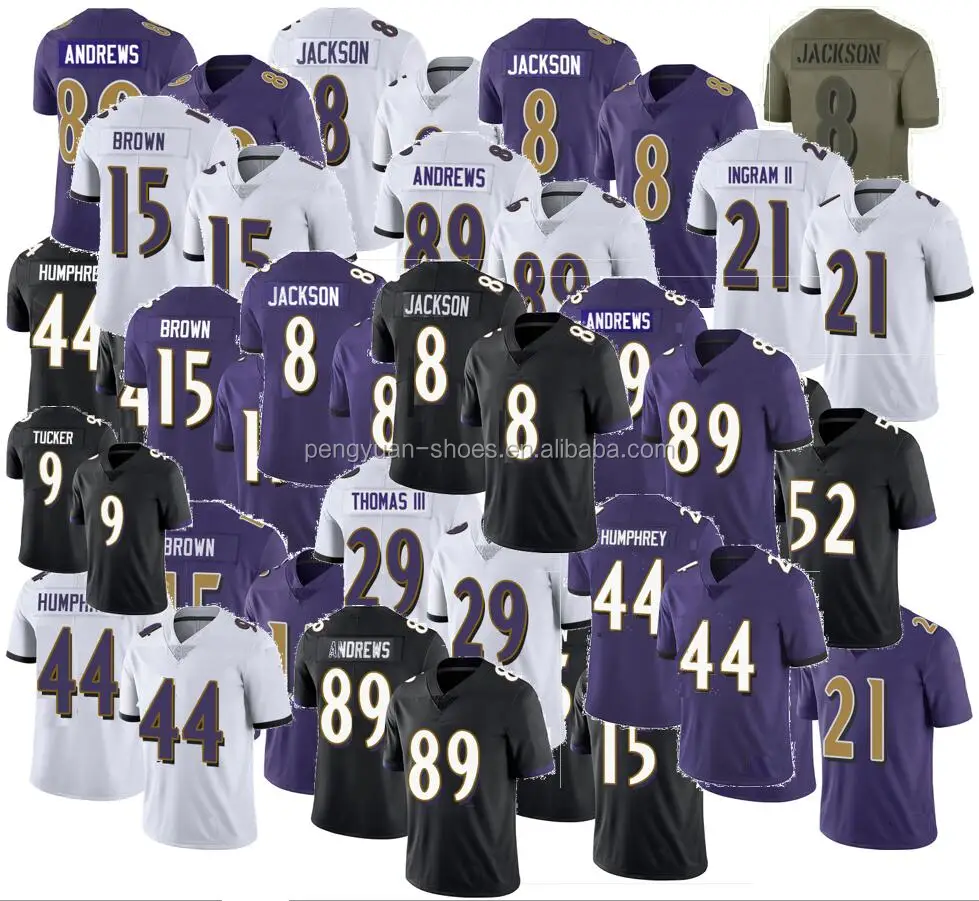 lamar jackson jersey stitched