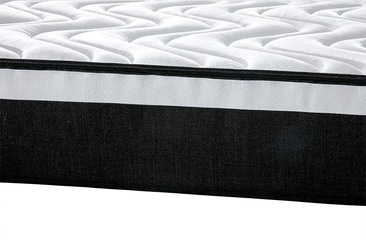 Queen Hotel Mattress, Hybrid Innerspring Double Mattress in a Box, Bed with Soft Knitted Fabric Cover