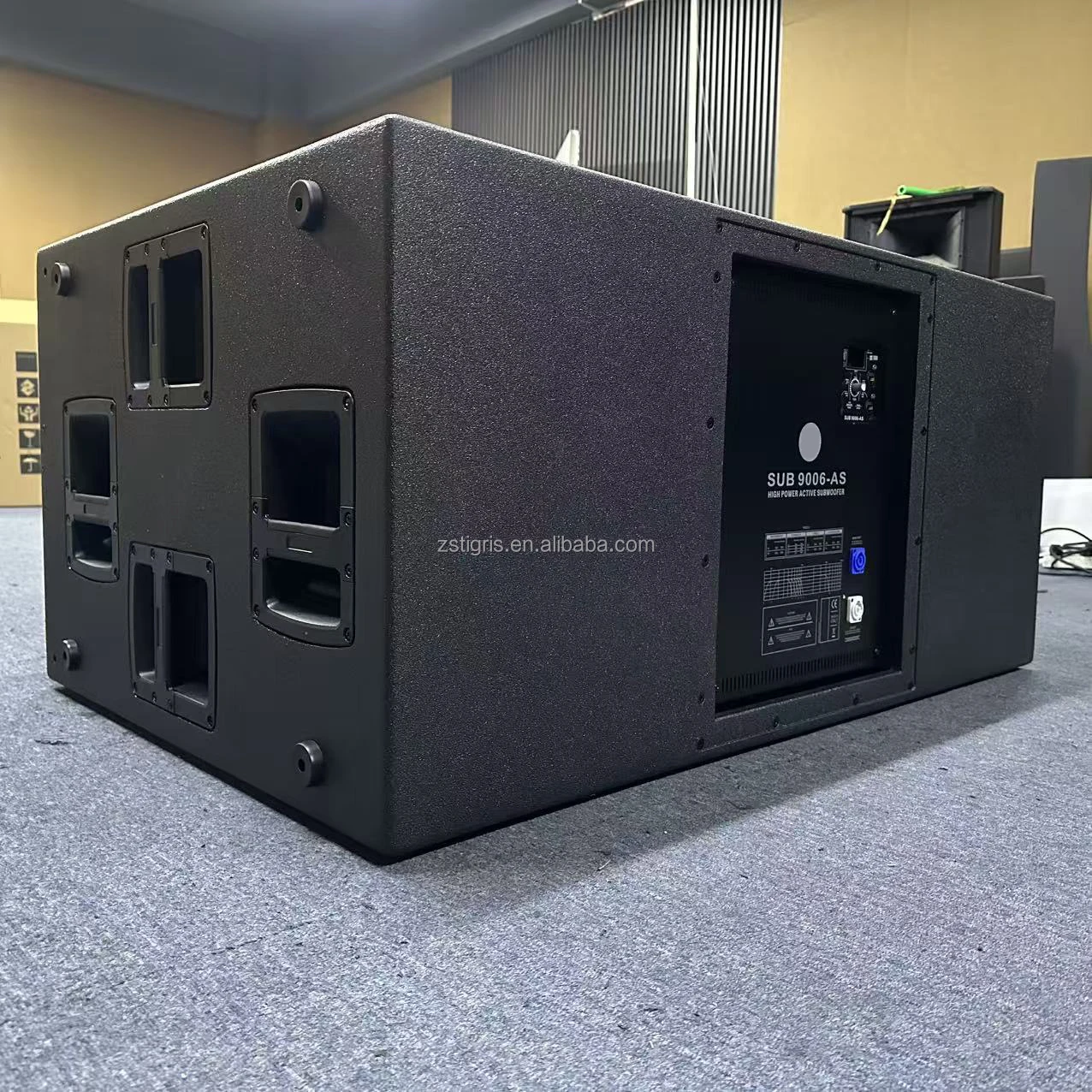 Dual 18 Inch Sub 9006-AS Active Subwoofer System with 3600W RMS, 142 dB ...