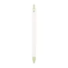 White & Light green