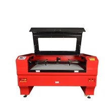 Wood Leather Fabric Acrylic Laser Cutter Double Heads Cnc Laser Cutting Machine 4x3 Feet Work Size 150W