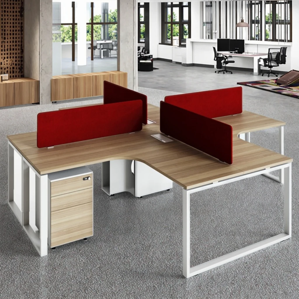 Wholesale Chinese Custom Convertible Coffee Shop Fast Food Square Table Wood Commercial Modern Restaurant Furniture Set 4