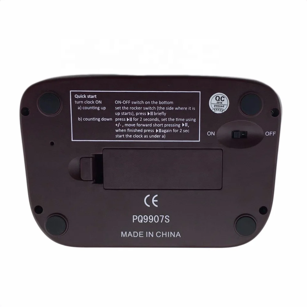 
Профессиональные шахматные часы Компактные цифровые часы таймер обратного отсчета электронная настольная игра бонусное соревнование для прямой поставки 