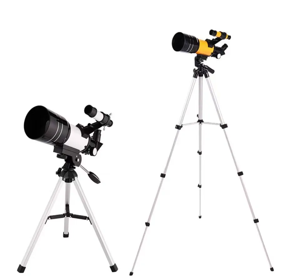 Professional Astronomical Telescope 70mm Eyepiece 150times Zoom Highpower Night Vision Deep
