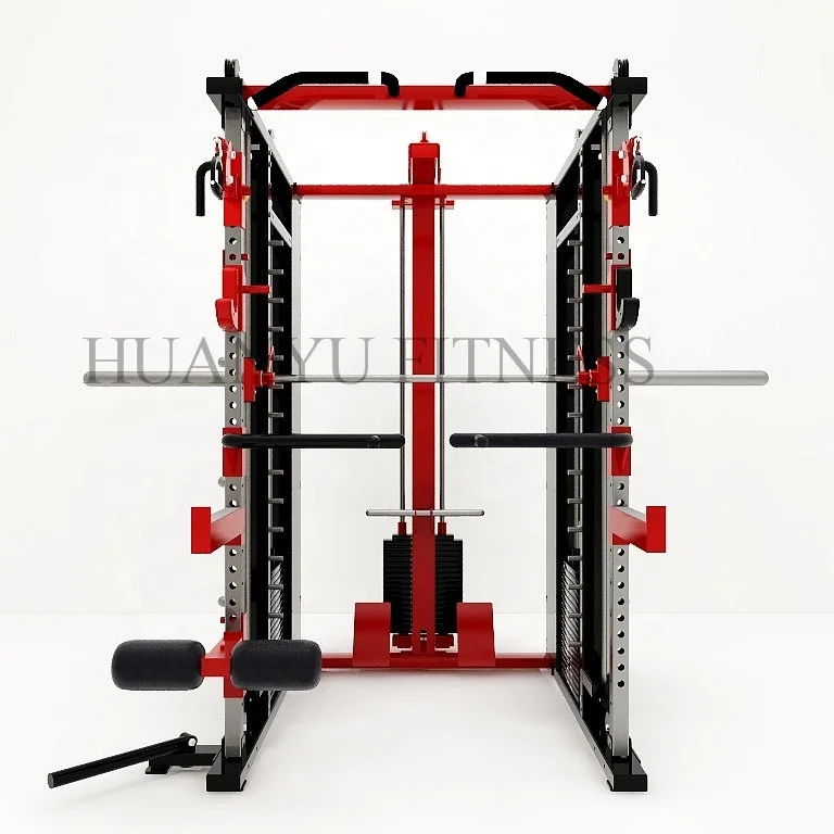 Высокопроизводительное оборудование для тренажерного зала/многофункциональная Смит-машина для обеспечения безопасности фитнеса