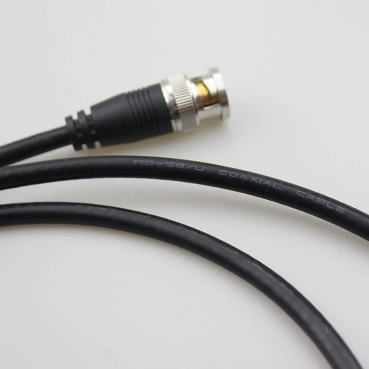 BNC Male Camera Extension Cable RG58 Coaxial Q9 High Frequency Cable BNC Male to Male SDI Video Surveillance Cable