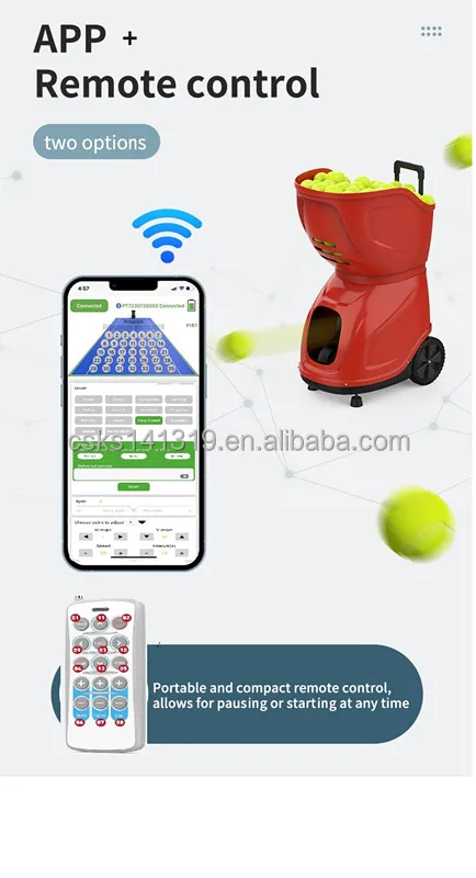 Professional Tennis Padel Ball Feeding Machine Padel Ball Court Training Equipment Padel ball Machine With APP and RC supplier