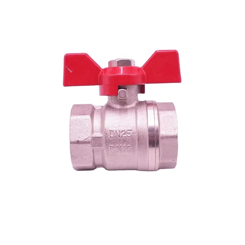 DN15 to DN100 Pressure PN25 Cw617n Female Thread one way valves ball valve 1 inch ball valve brass