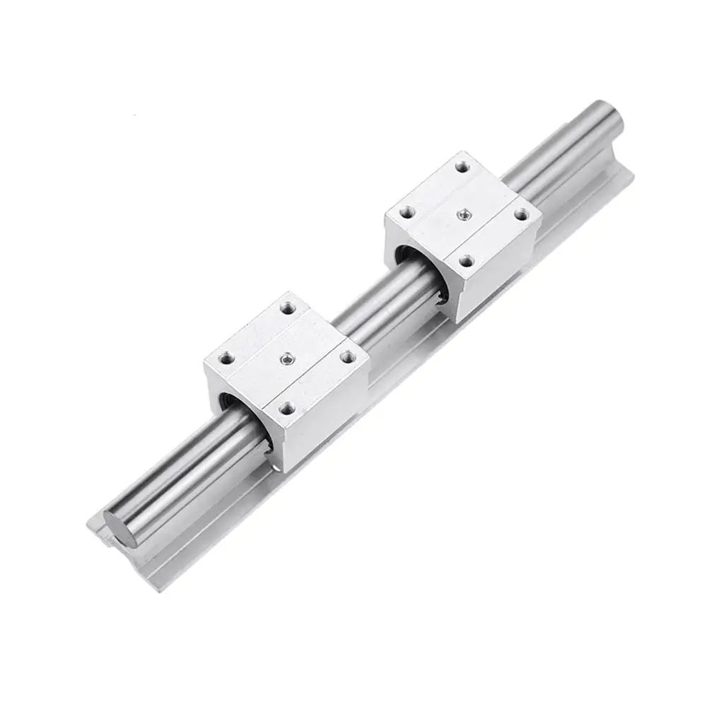 2set Linear Rail SBR12/SBR16/SB20 300-1000mm 2pcs Linear Guide SBR12 + 4pcs SBR12UU Blocks Bearing for Automation Equipment
