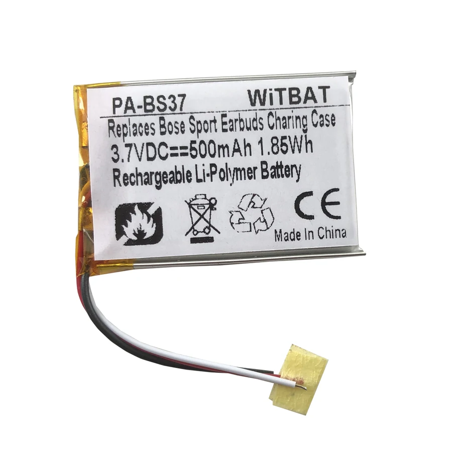 Jabra ELITE Earbuds Battery 1254PF4F Coin Cell Power