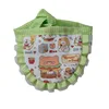 Hamburger Bear Lace Bib