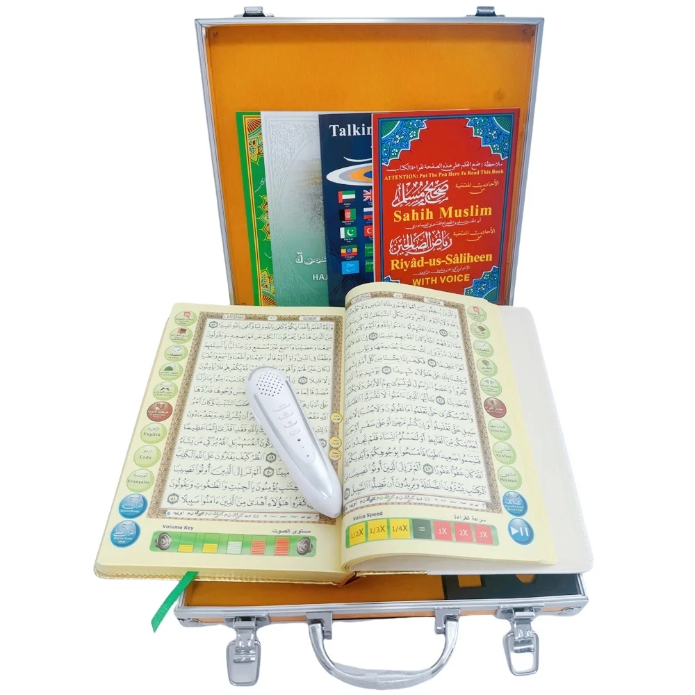 Cheap Islamic Digital Muslim Smart Al Quran Point Learning Speaking Red Read Reader Reading Player Pen for Ramadan Eid