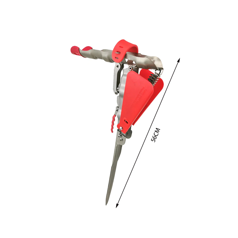 户外自动弹簧耐用钓鱼竿支架可折叠塑料地钓竿支架钓鱼工具