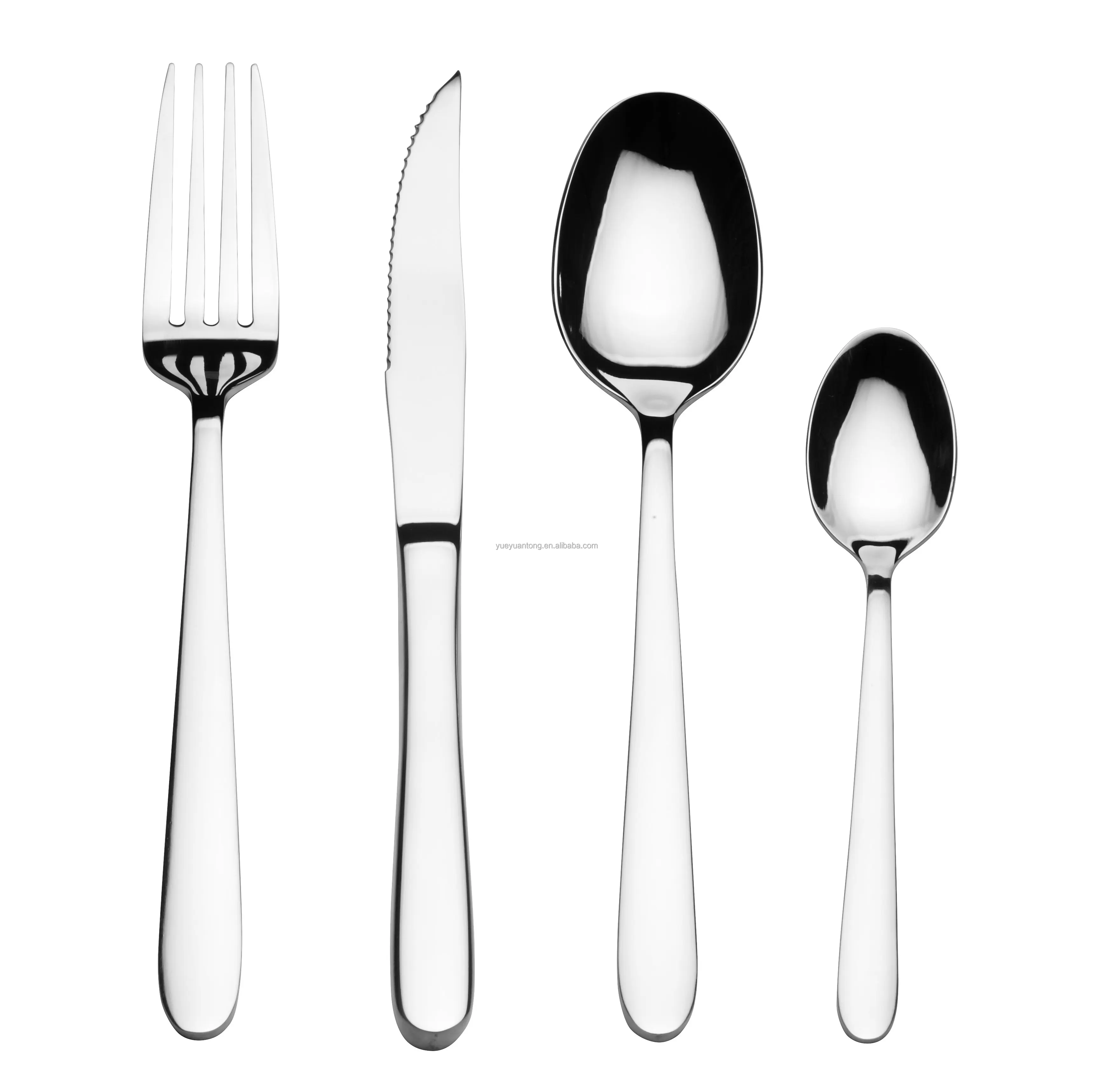 Readyt To Ship Stainless Steel 16pcs Cutlery Set With Spoon And Fork