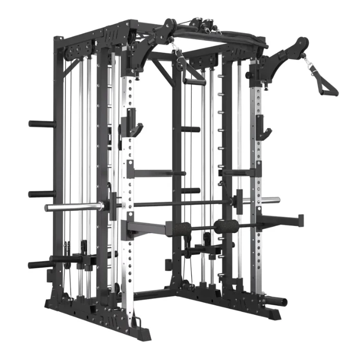 Fitness Equipment Gym Equipment Power Rack Smith Machine Home Gym Attachment 3-in-1 Basic Trainer
