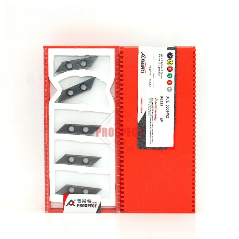NU'EST W × C-H-C セット(REN) XCET3004-WX P6522 CNC Cutting Inserts - Durable Carbide Tools