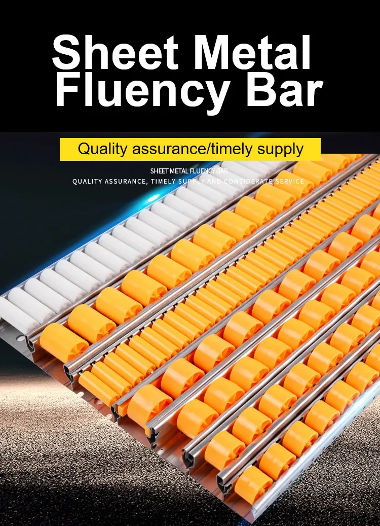 Flow Rack Placon Best Flow Rail Roller Conveyor Placon Roller Track for Pipe Rack Joint ...