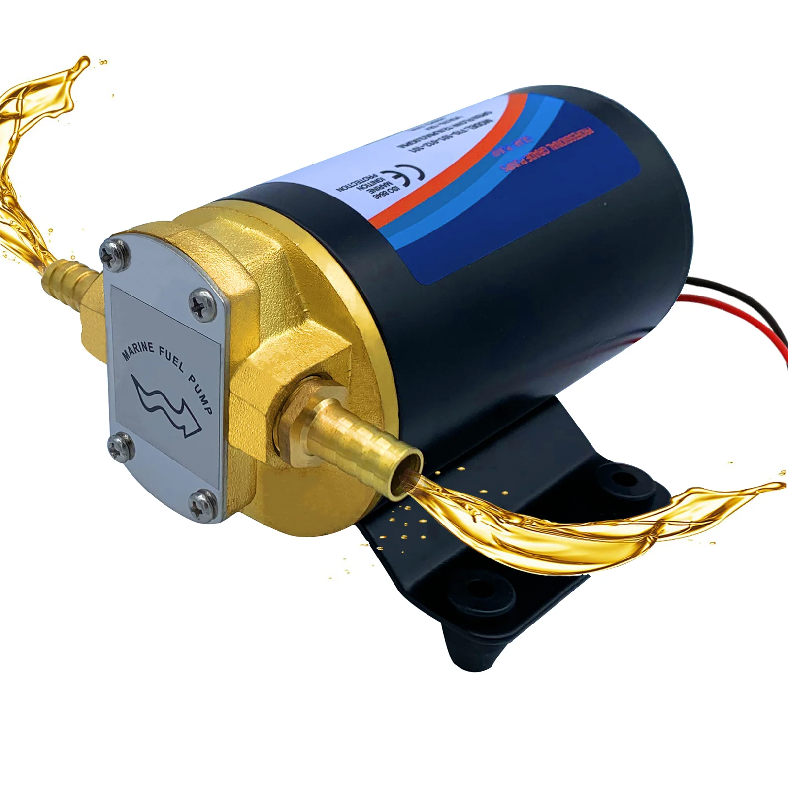 Diesel Lubricants Machinery Fuel Scavenge Oil Transfer 12v Self Priming