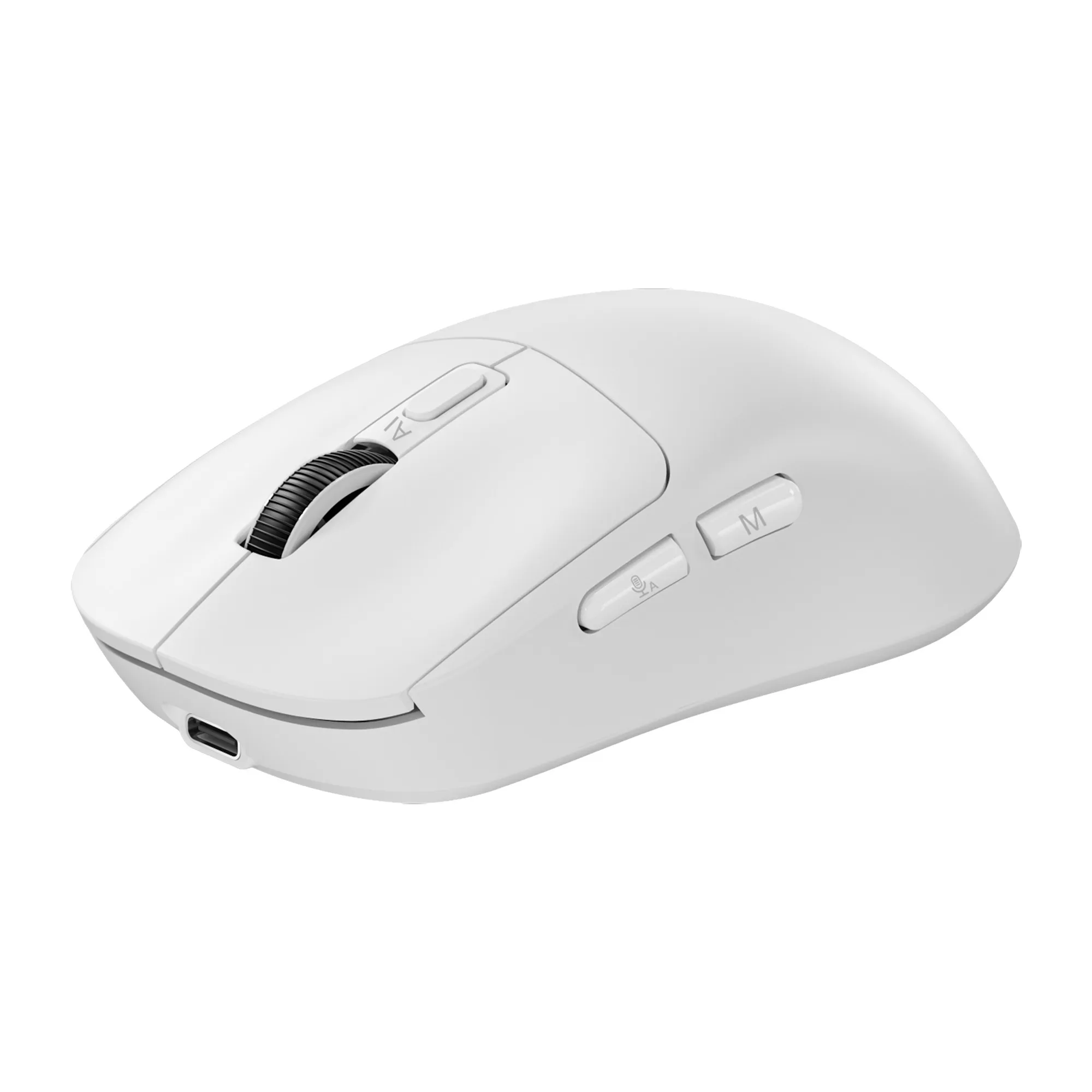 MiMOUSE EM4 AI ホワイト ChatGPT 音声認識機能 AIマウス MiMOUSE EM4
