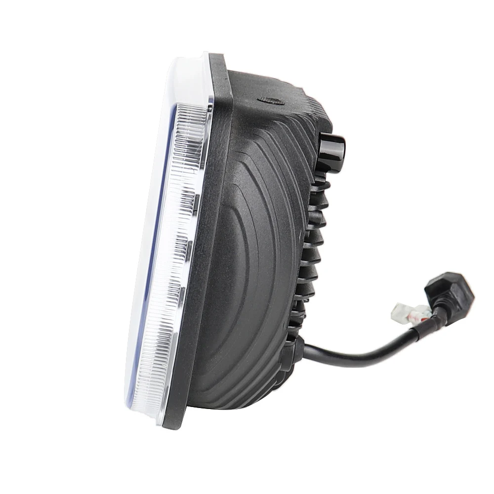 Pcs 5x7'' 7x6'' LED Headlight Hi-Low Beam DRL Amber Turn Signals Kit For Jeep Cherokee XJ Wrangler YJ