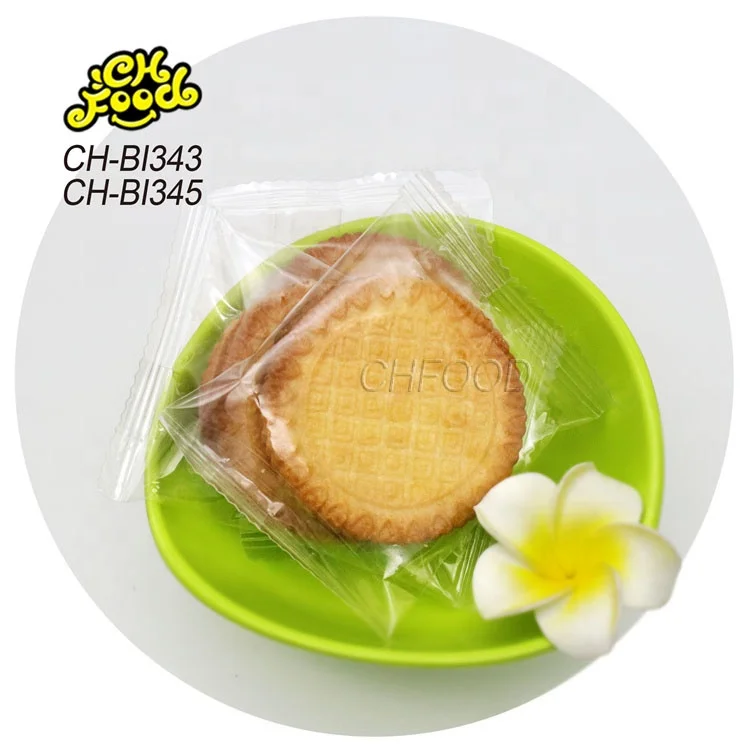 Wholesale Hot Selling Banana and Pineapple Flavor Crisp Biscuit Custom Halal Snack Food Sweets Cookies Kids Breakfast Biscuit