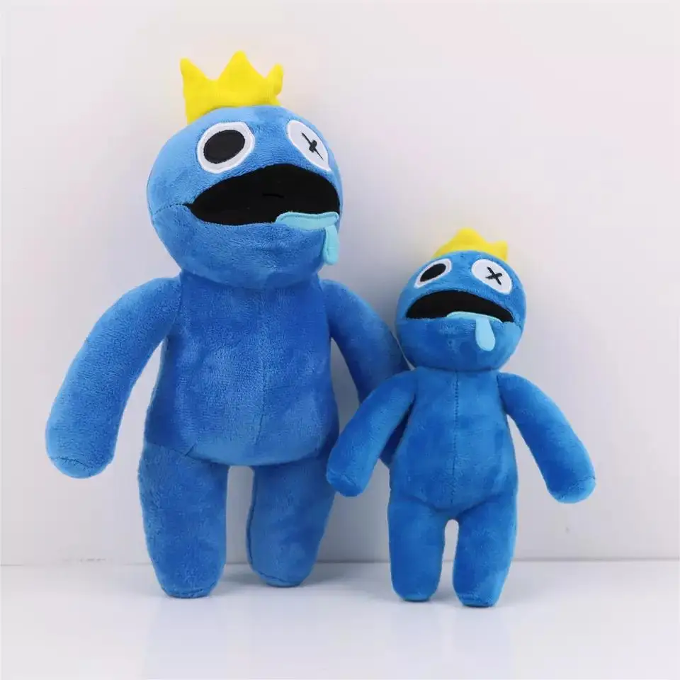 Roblox Rainbow Friends Plush Toy Game Character Roblox Rainbow Friends Doll  Soft Plush Gift Children Birthday Gift Little Blue Man 20cm