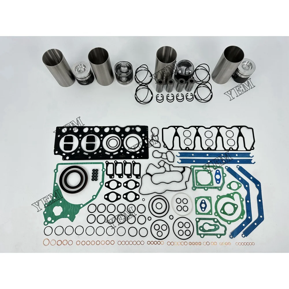 Brand New BF4M2012 Engine Rebuilding Kit With Full Gasket Set Piston Rings Liner for Deutz 2