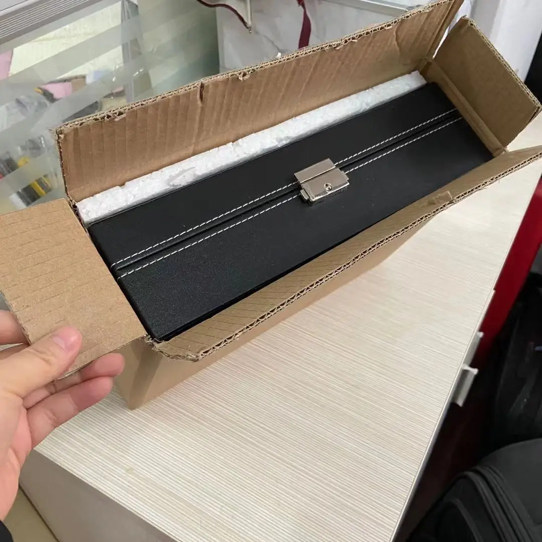 Бархатная коробка для хранения часов с логотипом