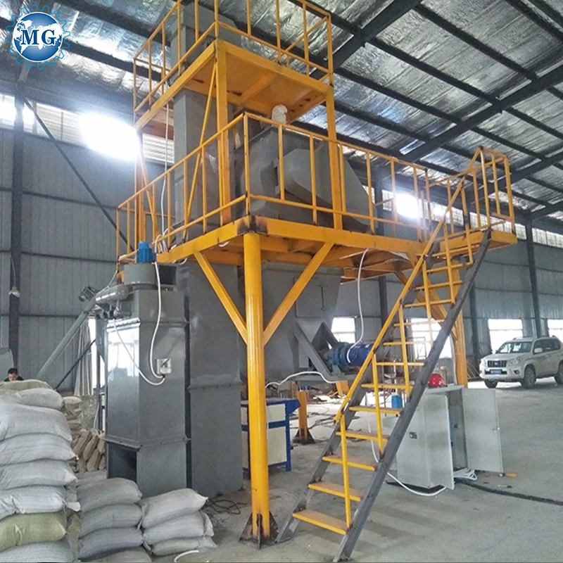 Semi Automatic Dry Mortar Production Line 5 T/H Dry Mortar Mixing Equipment