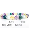 Apatite+Citrine+Aquamarine+Améthyste