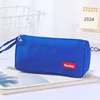 Labeled pencil case-royal blue