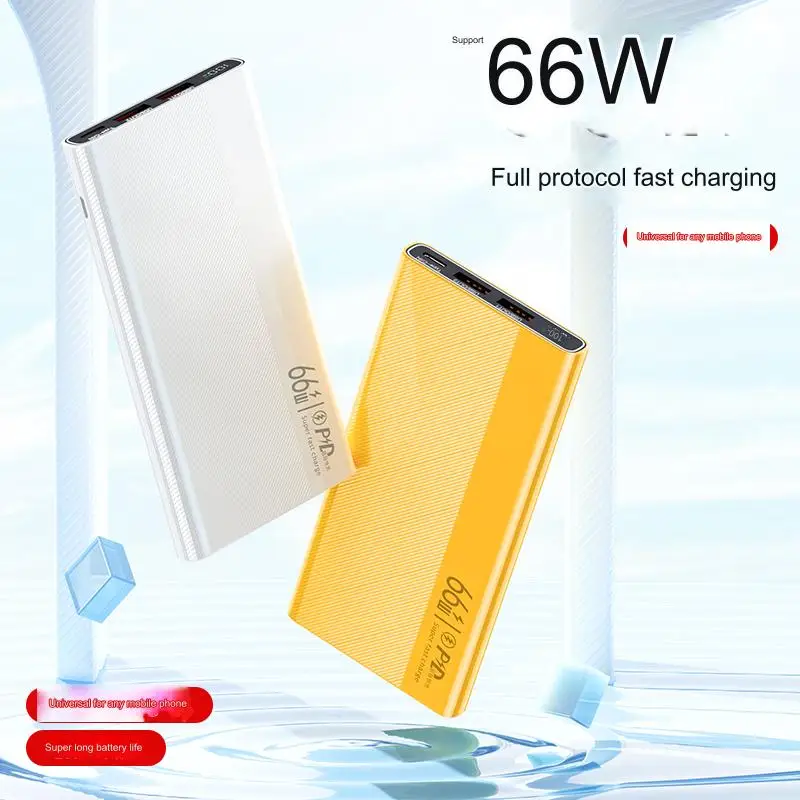 Banque D'alimentation ZMI 20000 MAh - Chargeur Portable 3 Ports, USB-C Et Micro-USB