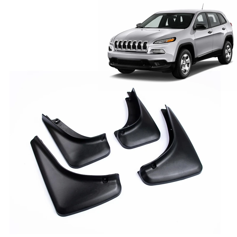 OEM high quality wholesale mud flaps splash shield guard mudguard for Jeep Cherokee 2014 2015 2016 2017 2018