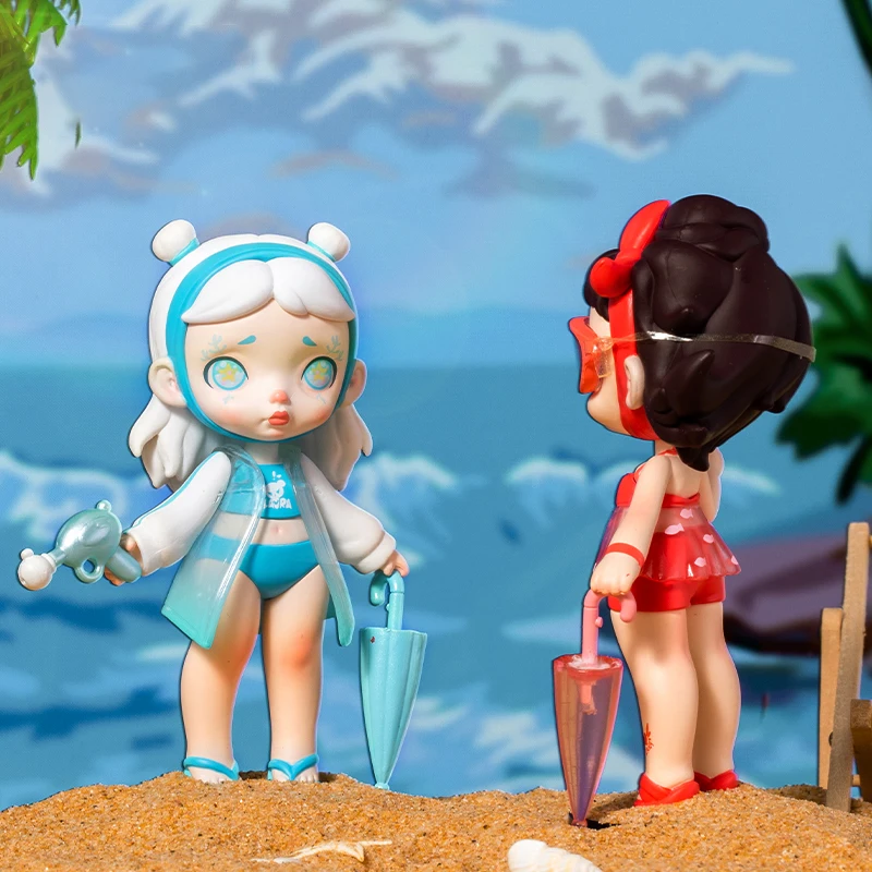 Laura Pool Fight Series PVC Trendy Toy Cute Character