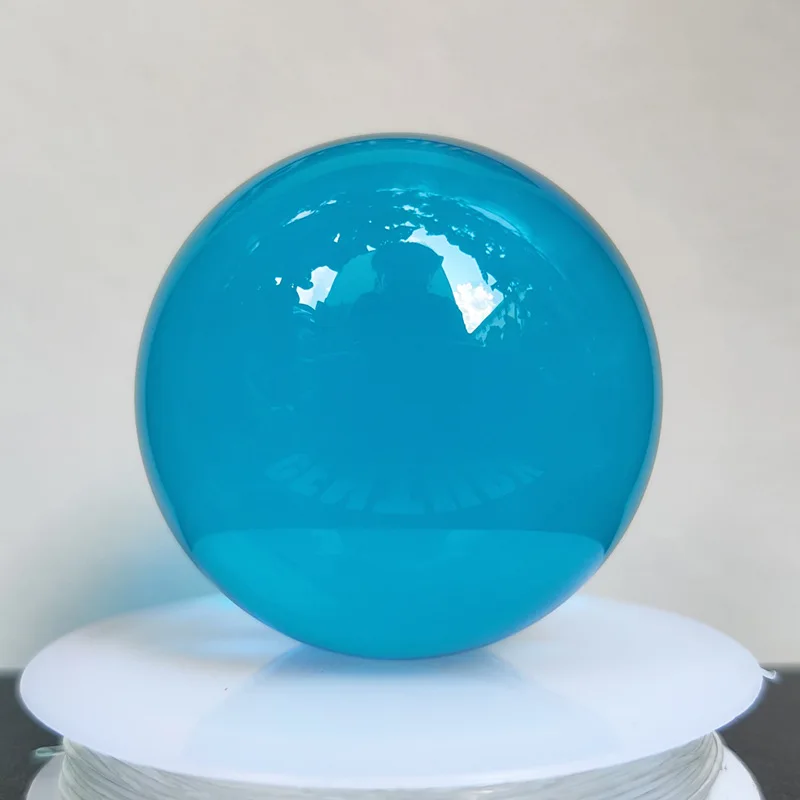 Sfera di cristallo da 40mm sfera trasparente in vetro di quarzo