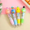 Bullet type 0.7 - mole mouse small four-color ballpoint pen