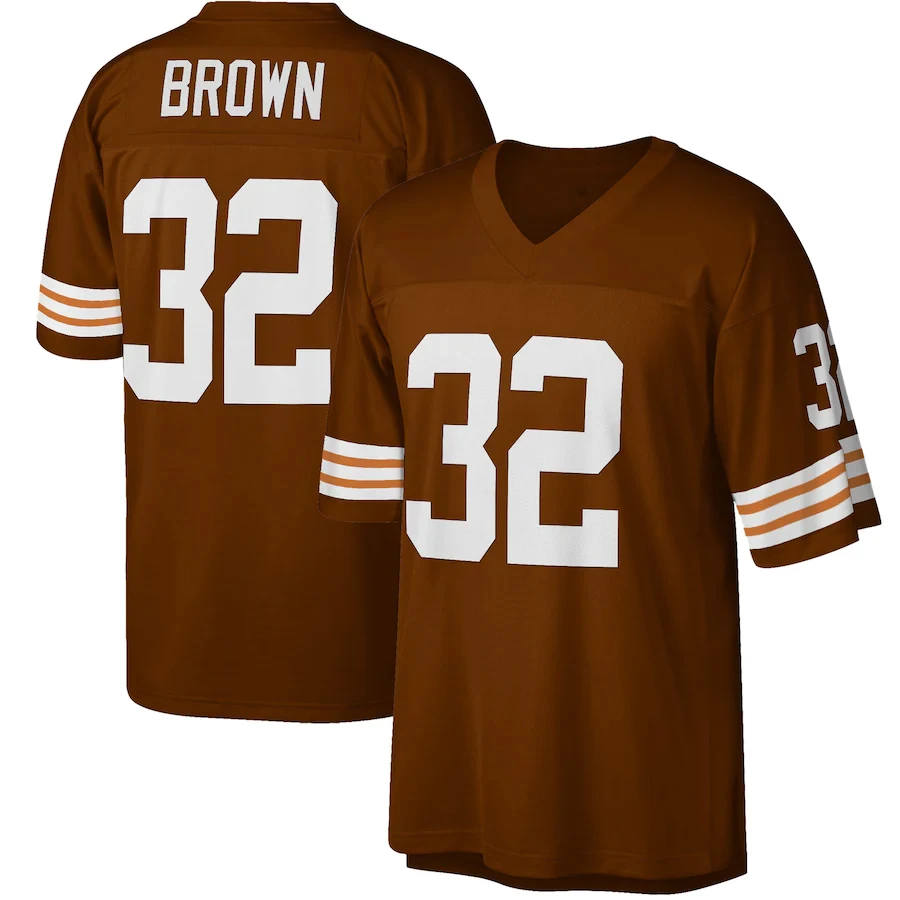 Wholesale Nick Chubb Cleveland Brown Football Jerseys 24 Stitched USA  Football VP Limited Jersey Game Jerseys - Brown From m.