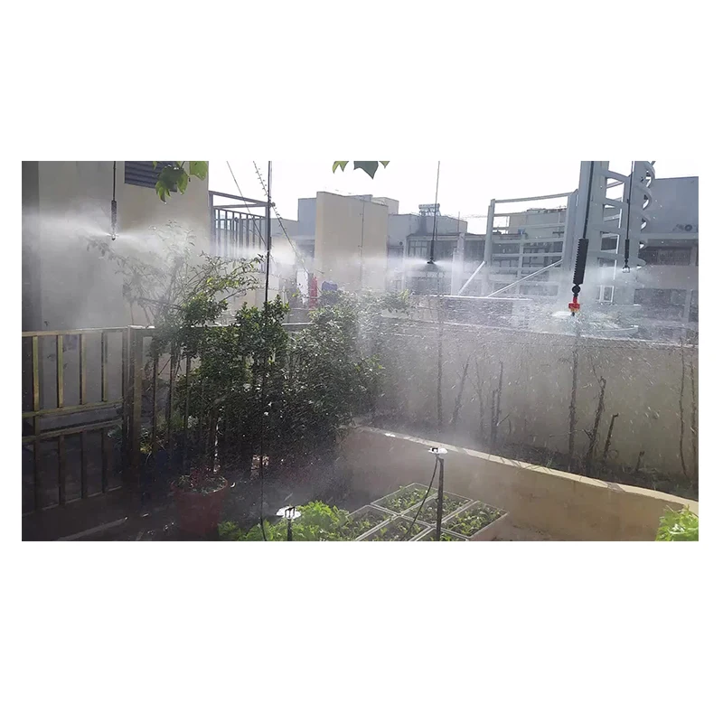 Multifunctional 4 Nozzle Hidden Camera Sprinkler Jarak Jauh for Public Park
