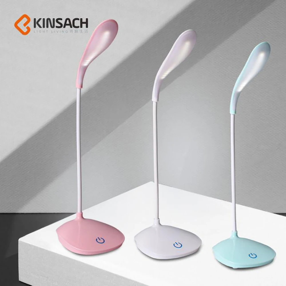 Mini Eye Protection Reading Lamps with USB Port Touch Switch