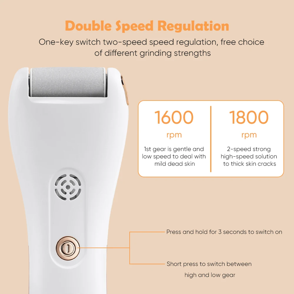 Foot Care Electric Callus Remover Feet Removes Calluses Foot Grinder 3