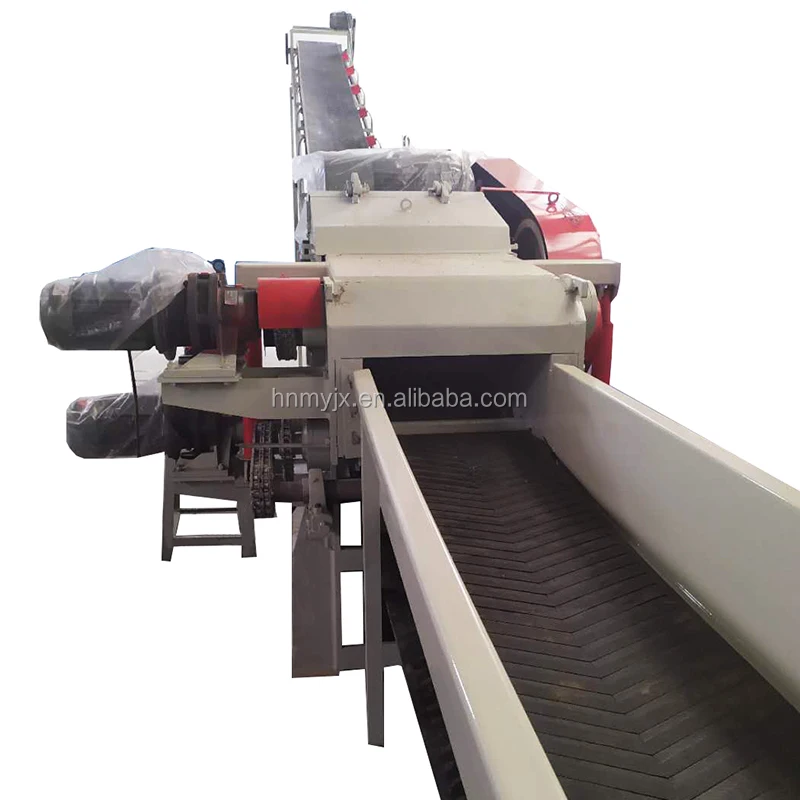Hot Selling Electric Drum Wood Chipper Machine Core Components Including Motor and Pump for Eucalyptus Bamboo Wood Chipping