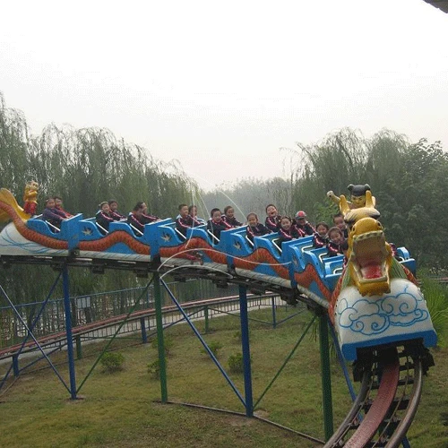 Lower Price Fairground Amusement Park Equipment Roller coaster Rides Dragon Roller coaster for Sale