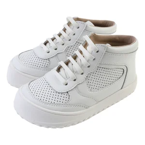 Babyhappy Wholesale Colorful Shoes Fancy Ergonomic Rubber Soles Leather Kids Boots