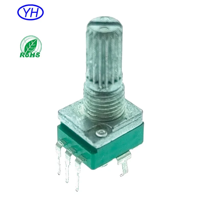 YH Brand High quality audio video amplifier 10k 20k 50k 100k 250k alpha RV097 cts radio carbon 10k rotary potentiometer 10k